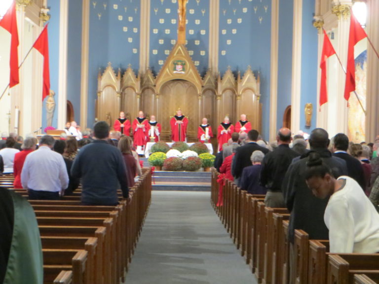 Hundreds turn out for the 16th annual Red Mass, which honors members of