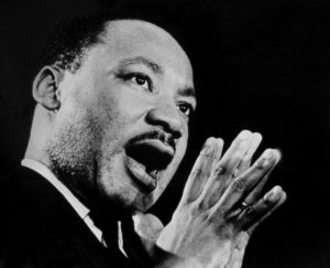 The Rev. Martin Luther King Jr. is pictured in an undated file photo. The nation honors the legacy of the slain civil rights leader and Nobel Peace Prize laureate with a national holiday, observed Jan. 18 this year. (CNS file photo)