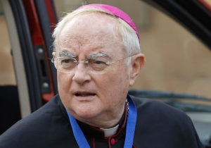 Archbishop Henryk Hoser of Warsaw-Praga, Poland, has been appointed by Pope Francis as special envoy to Medjugorje, the site of alleged Marian apparitions. A Vatican statement said his role would be to study the pastoral situation in Medjugorje. Archbishop Hoser is pictured at the Vatican in this Oct. 6, 2015, file photo. (CNS photo/Paul Haring) See POPE-MEDJURORGE-PASTORAL Feb. 13, 2017.