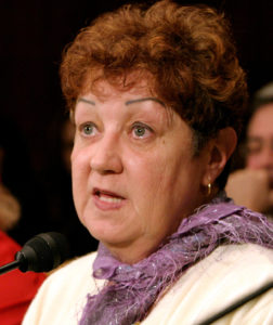 Norma McCorvey, the anonymous plaintiff known as Jane Roe in the Supreme Court's landmark 1973 Roe vs. Wade ruling legalizing abortion in the United States,  died Feb. 18 at age 69. She is pictured in a 2005 photo. (CNS photo/Shaun Heasley, Reuters) See OBIT-MCCORVEY Feb. 21, 2017.