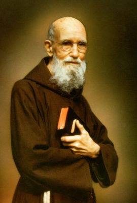 The sainthood cause of Wisconsin-born Father Solanus Casey (1870-1957), a Capuchin priest and doorkeeper at Franciscan friaries in New York and Detroit, has advanced to the beatification stage after Pope Francis approved a miracle attributed to his intercession. Father Casey is pictured in an undated image. (CNS photo) See POPE-SAINTS May 4, 2017.