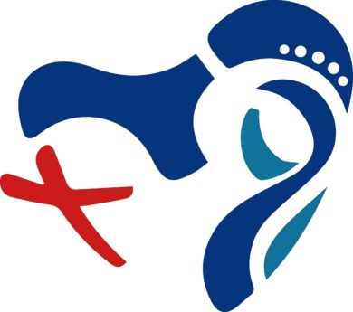 A logo depicting symbols for Mary, Panama and the Panama Canal was selected as the winning design to promote World Youth Day 2019. The design by Amber Calvo, 20, a Panamanian student studying architecture, was chosen from 103 entries submitted for the event that will take place Jan. 22-27, 2019. (CNS photo/courtesy World Youth Day USA) See WYD-LOGO May 16, 2017.