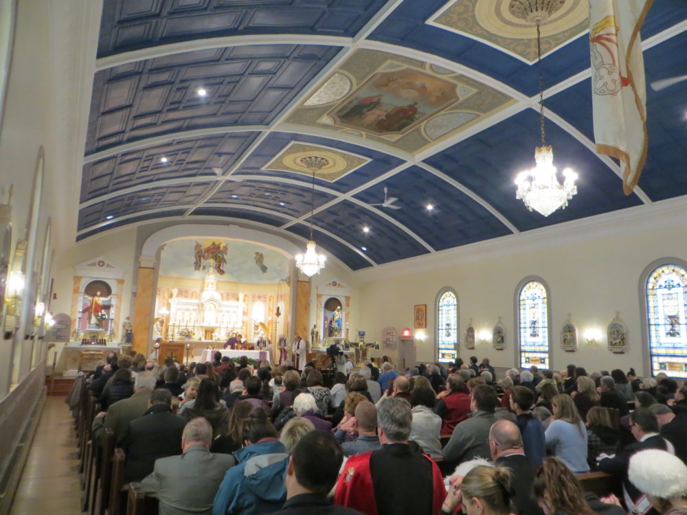 A rededication Mass was held at Holy Family Parish in South Deerfield ...