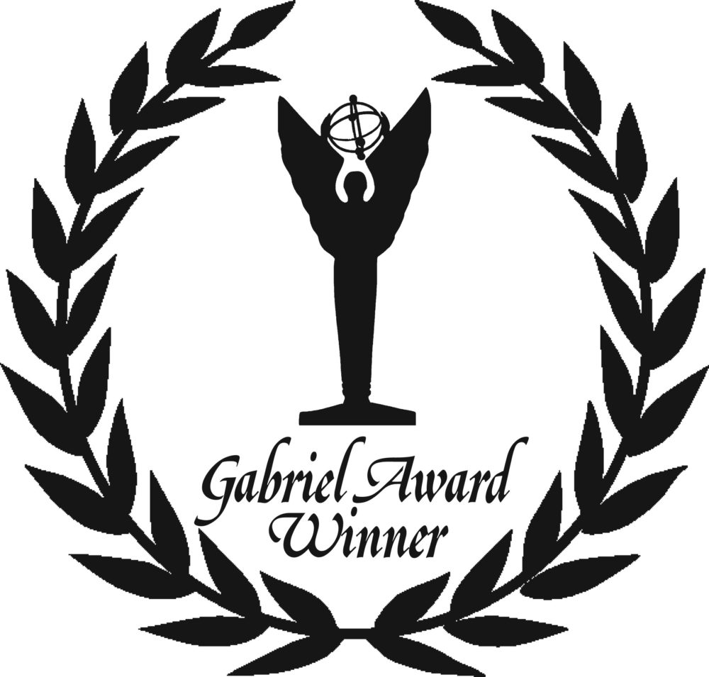 This is a logo for the Gabriel Awards. (CNS graphic/courtesy Catholic