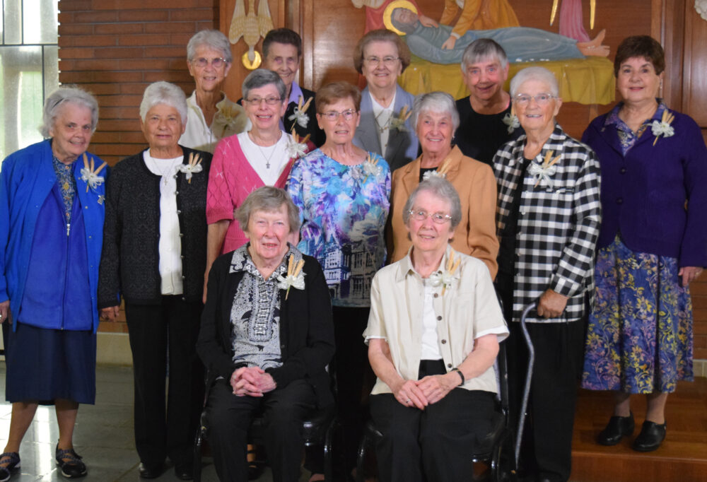 Pictured are some of the sisters who marked special anniversaries and ...