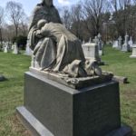 Msgr. Christopher Connelly, diocesan vicar general, submitted this photo of a monument in St. Michael's Cemetery. The sculpture of a repentant priest embracing Jesus sits atop the grave of a diocesan priest, Father Charles Boylan, pastor of All Souls Parish in Springfield, who battled alcohol addiction. He died in 1913.