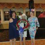 Parishioners of Our Lady of the Cross Parish in Holyoke pose at the recent Mater Dolorosa School Gala, which helped raise money for a school playground.