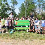 The youth group from St. Catherine of Siena Parish in Springfield took an end of the year trip to Brownstone Adventure Park in Connecticut with money they raised by selling candy bars and serving as wait staff at the parish's annual fish fry.
