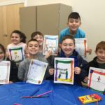While preparing for their first sacrament of reconciliation, first Communion students at Our Lady of Mt. Carmel Parish in Springfield illustrated better ways to treat others instead of bullying them.