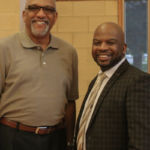 Pictured are two of the participants at the Juneteenth celebration at St. Michael's Cathedral in Springfield. Juneteenth, typically marked on June 19, was first celebrated in 1865.