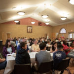 Members of St. Michael's Cathedral Parish and other guests attend the annual breakfast and awards ceremony for the young singers of the Cathedral Choir of Boys and Adults.