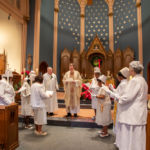 The installation of officers and new members of the Knights and Ladies of Peter Claver was held in early January at St. Michael's Cathedral.